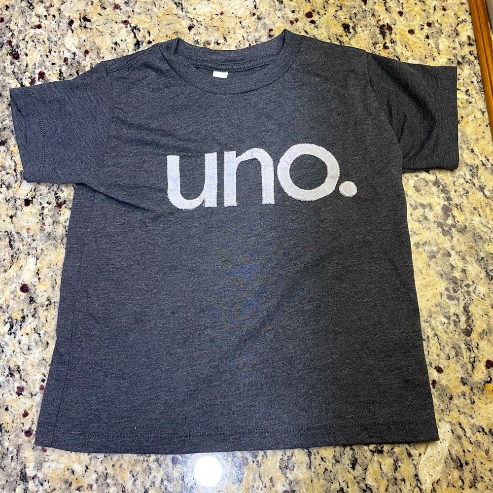“Uno” shirt for Fiesta 1st birthday party